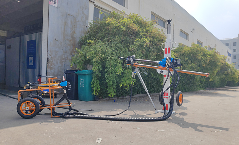 氣動架柱式鉆機 煤礦探放水設備